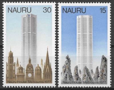 Nauru - architektura** (1977) SW 164-165