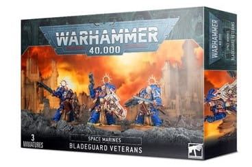 Space Marines Bladeguard Veteransa