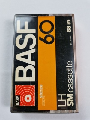 Kaseta magnetofonowa BASF 60 LH SM CASSETTE