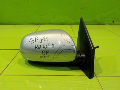 Kia rio ii lift 10r зеркало правое механический фото №1