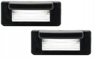 Vw lt mercedes sprinter ліхтарі номерного знака rej kpl 2 фото №1