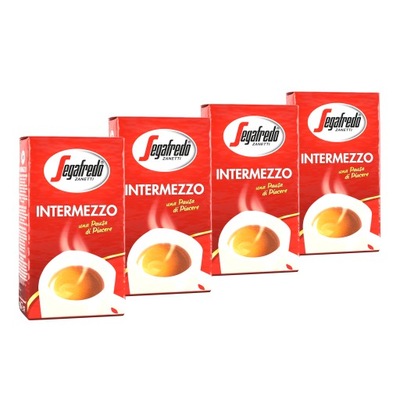 Kawa mielona Segafredo Intermezzo 4 x 250g