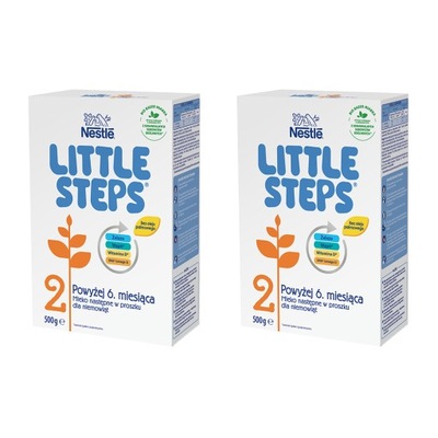 NESTLE LITTLE STEPS 2 mleko następne 2X500g