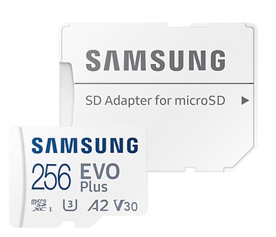 SAMSUNG EVO PLUS MICROSDXC 256GB UHS-3 V30 130MB/S