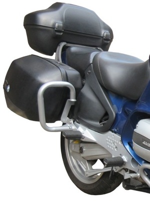 Gmole tylne HEED BMW R 1100 RT (95-01) srebrne