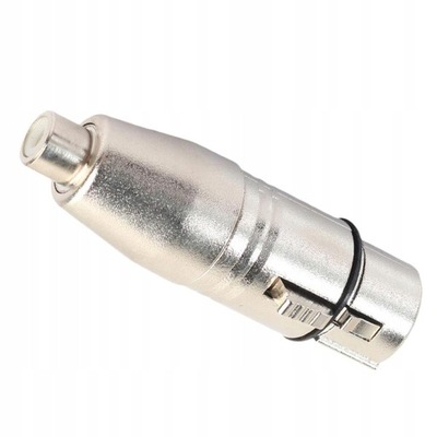 Adapter 3Pin XLR żeński na żeński RCA do