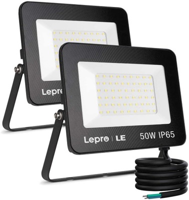 Lepro Reflektor zewnętrzny LED 50 W