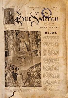 Tygodnik Życie Świętych. Rok 1907