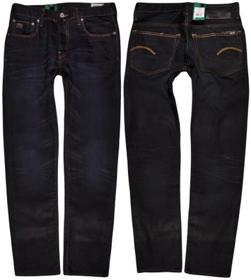 G-STAR spodnie REGULAR blue jeans 3301 STRAIGHT _ W32 L32