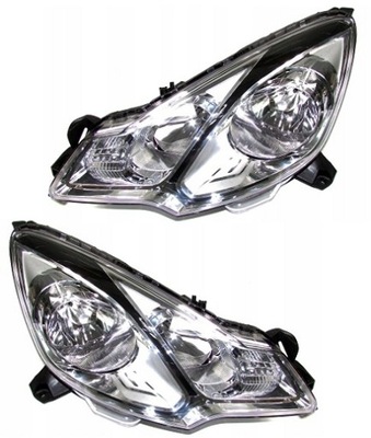 JUEGO FAROS CITROEN DS3, 2010-2016 ORIGINAL  