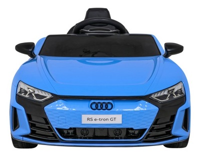 Audi RS E-Tron GT na akumulator Niebieske Pilot Napęd 4x4 Radio MP3 LED EVA