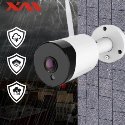 KAMERA WIFI PANORAMICZNA OBIEKTYW 180 STOPNI 8MPX 4K ZEWNĘTRZNA apka ICSEE