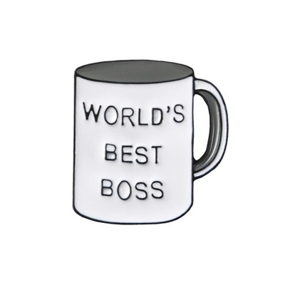 Przypinka The Office Biuro BEST BOSS Michael Scott
