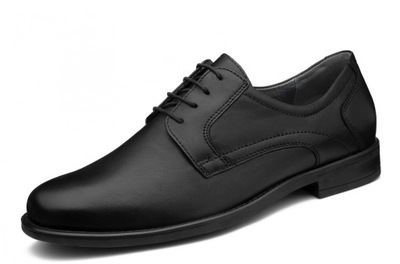 Waldlaufer szerokie czarne buty do garnituru 10