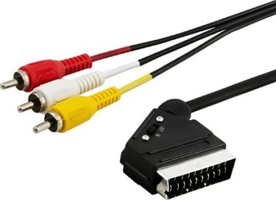 Kabel Scart RCA