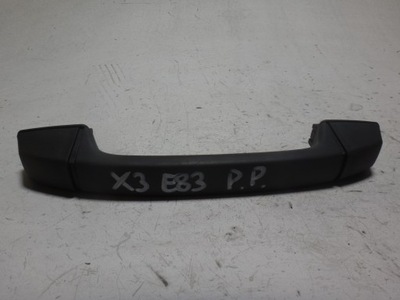 Кронштейн ручка стельовий перед передня bmw x3 e83 темний szary фото №1