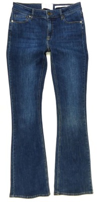 PIESZAK spodnie damskie jeans BOOTCUT przetarcia 38/40