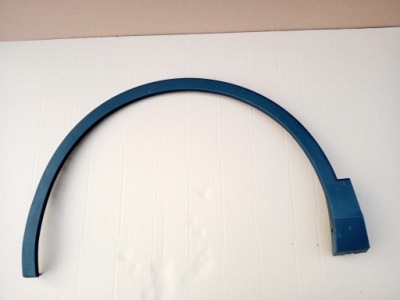 Vw tiguan allspace ліва молдинг крила перед фото №1