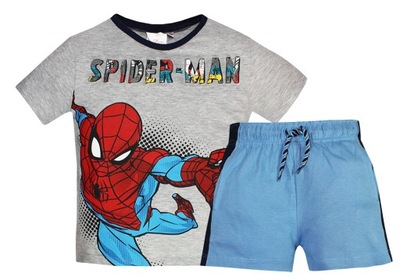 SPIDERMAN ZESTAW SPODENKI T-SHIRT CHŁOPIĘCY 104