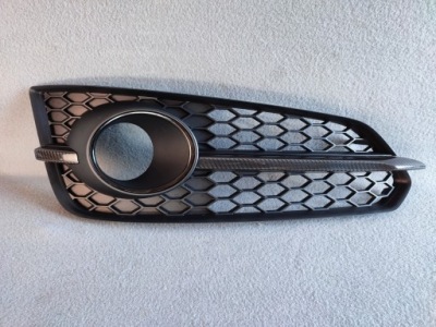 Audi s8 d4 4h0 a8 sport решітка права рамка карбон 4h0807680ab фото №1