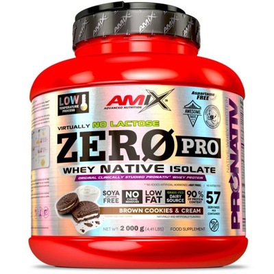Białko Amix Zero Cukru Pro Native 2000g biała czek