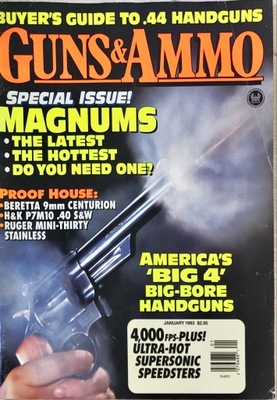 GUNS & AMMO JANUARY 1993