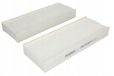 PURRO PUR-PC2020-2 FILTRO CABINAS PRZECIWPYLOWY CONVIENE DO: PEUGEOT 308 II,  