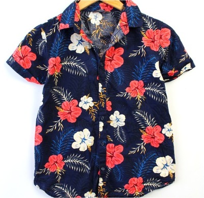 PRIMARK Koszula Hawajska z wzorami kolorowa r. 11/12 lat 152 cm