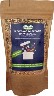 Przyprawa Warzywna Uniwersalna z solą himalajską 1005 NATURALNA 400g/Naturo