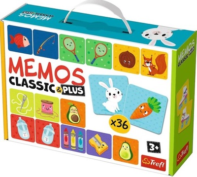 Trefl Gra Memos classic plus Logika