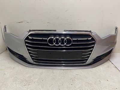 Бампер перед audi a6 c7 lift lz7g фото №1