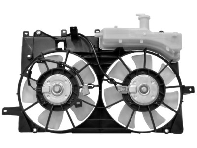 Toyota prius 2003-2009 вентилятор радіатора 1636121040 фото №1