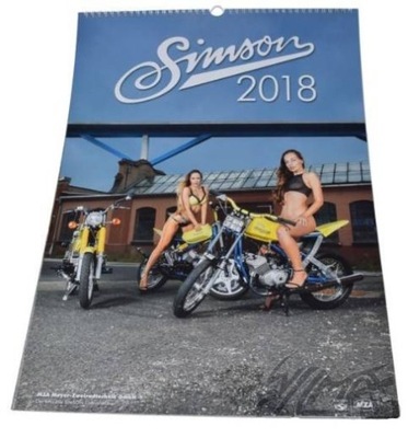 Kalendarz Simson Erotik 2018 MotoGeneric