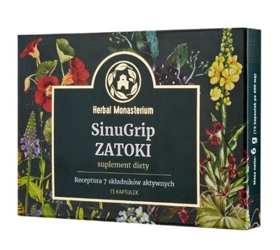 Sinugrip Zatoki 15 kapsułek