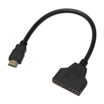 Rozdzielacz Rozgałęźnik Splitter HDMI 1x2 FULL HD