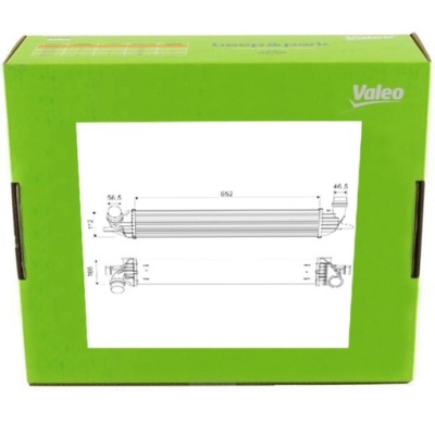 Valeo 818330 радиатор воздуха наддувочный фото №1