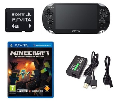 Sony Playstation Vita Oled Pch-1004 + Minecraft