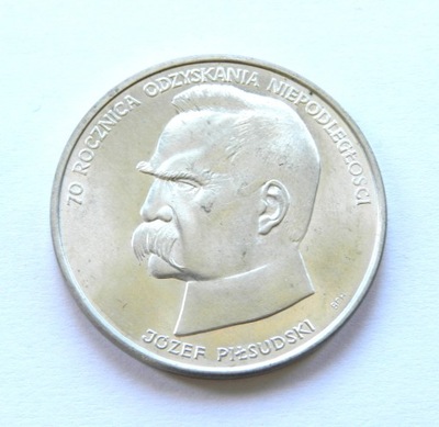 50000 zł - J. Piłsudski - 1988 r.