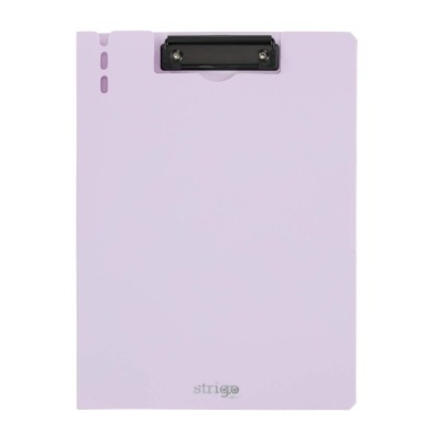 DESKA STRIGO Z KLIPEM GÓRNYM A4 LILIOWA