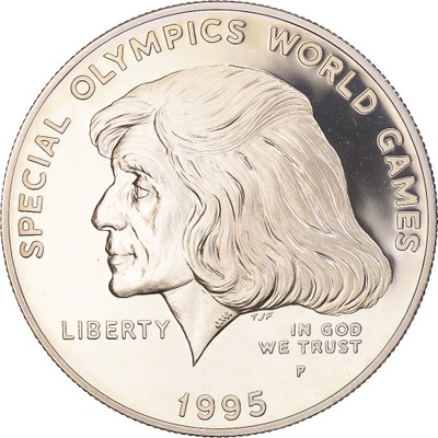 Moneta, USA, Dollar, 1995, U.S. Mint, Philadelphia