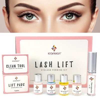 Lash Lift ZESTAW Lifting Laminacja Rzęs