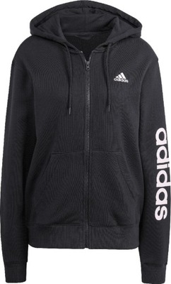 BLUZA DAMSKA ADIDAS ESSENTIALS LINEAR MIEJSKA CZARNA r L