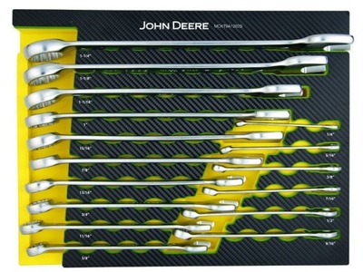 Zestaw kluczy płasko-oczkowych 16 elementów John Deere MCKT9A1202S