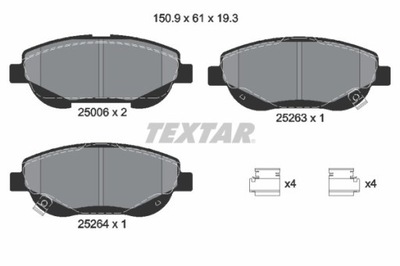 TRINKELĖS STABDŽIŲ TOYOTA PRIEK. AVENSIS 10- 2,2D4D 2500601 