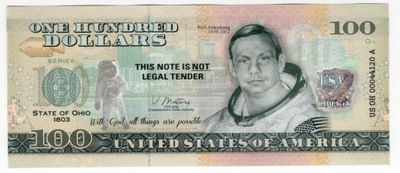 USA - Commemorative Dollar – 100 dolarów, Ohio