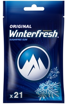 Winterfresh Original Guma do żucia bez cukru 29 g