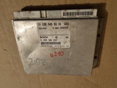 Модуль блок управления esp mercedes w210 фото №1