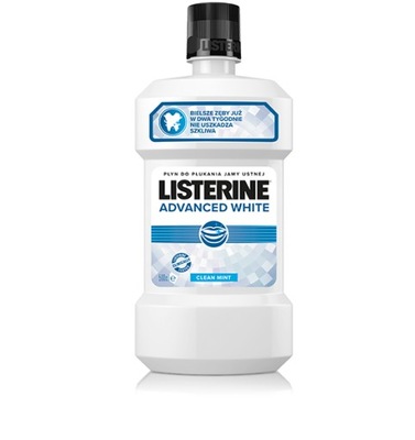 Płyn do płukania ust LISTERINE ADVANCED WHITE