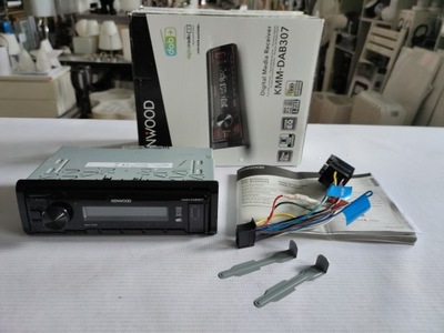 РАДИО АВТОМОБИЛЬНЫЙ KENWOOD KMM-DAB307 1-DIN (2387)