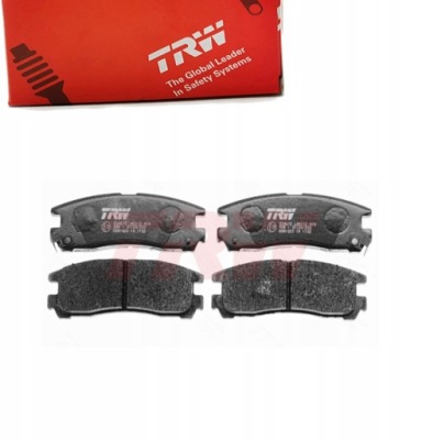 Trw gdb1023 набір гальмівних колодок гальмівних, гальма дискові фото №1
